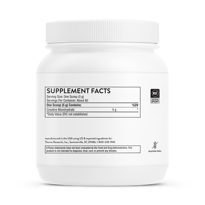 Creatine Monohydrate for Muscle & Strength Support